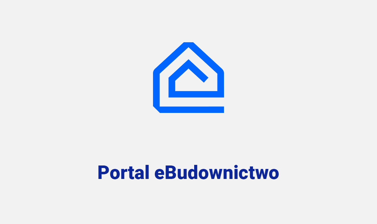 Logo portalu e-budownictwo