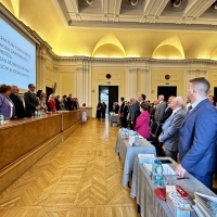 Delegacja GUNB na uroczystości wręczenia decyzji o nadaniu uprawnień budowlanych inżynierom z Mazowsza